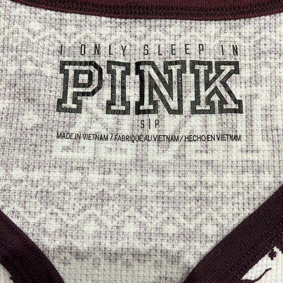 thermal pajama set PINK VS - Picture 3 of 4